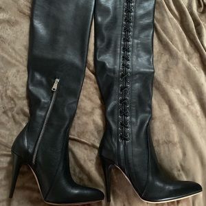 charles david kastell over the knee boot